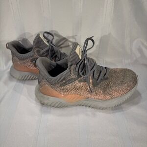 Adidas AlphaBounce Women's Running Shoes Gray / Rose Gold – Size 9.5